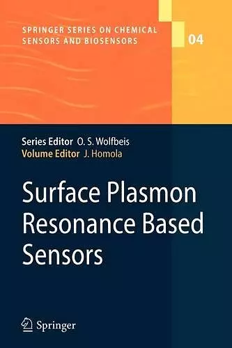 Surface Plasmon Resonance Based Sensors cover