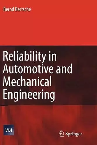 Reliability in Automotive and Mechanical Engineering cover