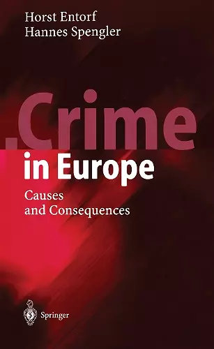 Crime in Europe cover
