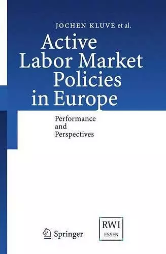 Active Labor Market Policies in Europe cover