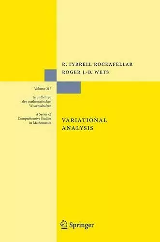 Variational Analysis cover