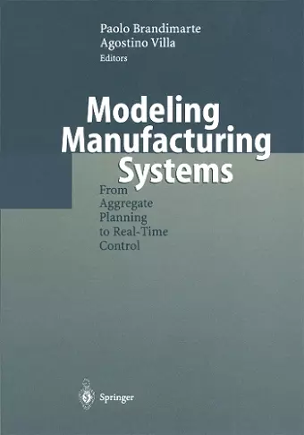 Modeling Manufacturing Systems cover