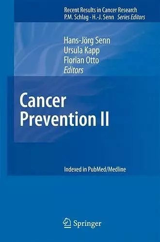 Cancer Prevention II cover