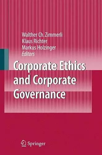 Corporate Ethics and Corporate Governance cover