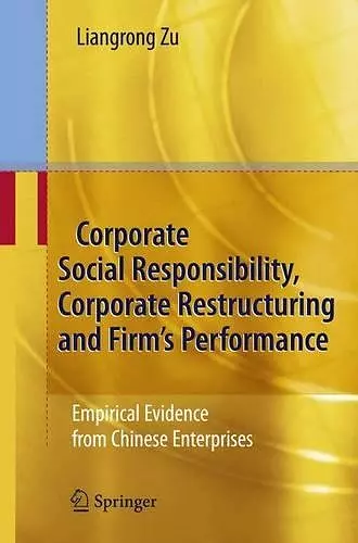 Corporate Social Responsibility, Corporate Restructuring and Firm's Performance cover