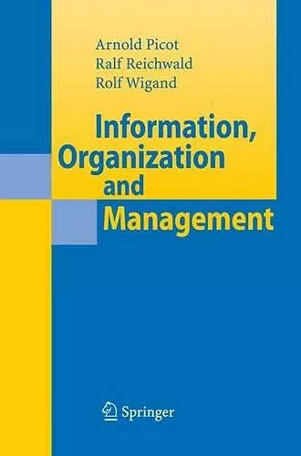 Information, Organization and Management cover