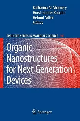 Organic Nanostructures for Next Generation Devices cover
