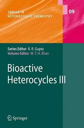 Bioactive Heterocycles III cover