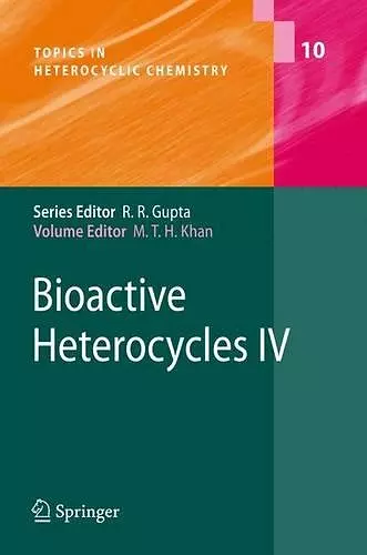 Bioactive Heterocycles IV cover