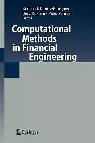 Computational Methods in Financial Engineering cover