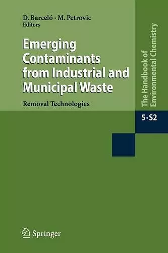 Emerging Contaminants from Industrial and Municipal Waste cover