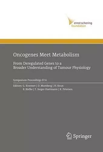 Oncogenes Meet Metabolism cover