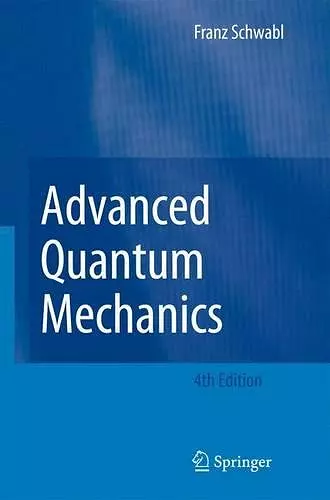 Advanced Quantum Mechanics cover