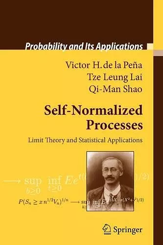 Self-Normalized Processes cover