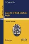 Aspects of Mathematical Logic cover