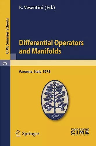 Differential Operators on Manifolds cover