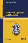 Differential Operators on Manifolds cover