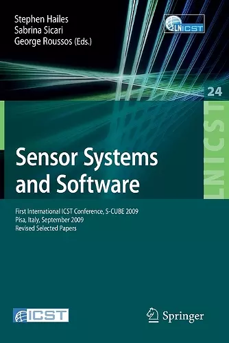 Sensor Systems and Software cover