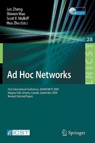 Ad Hoc Networks cover