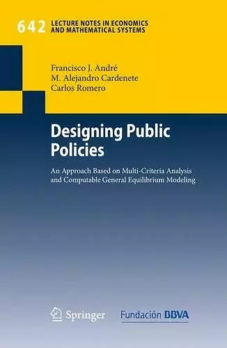 Designing Public Policies cover