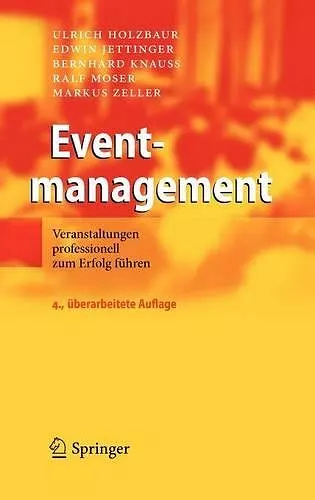 Eventmanagement cover