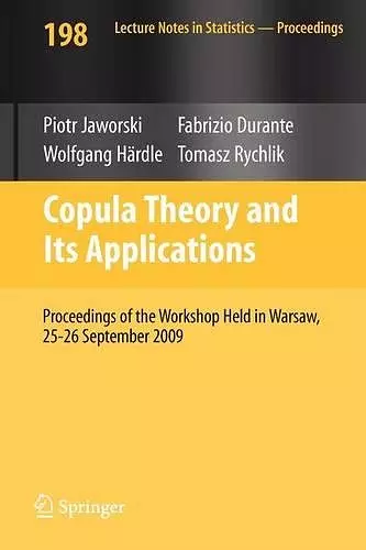 Copula Theory and Its Applications cover