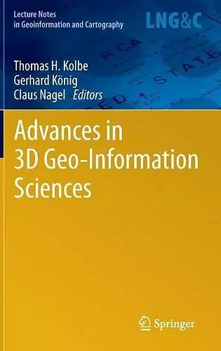 Advances in 3D Geo-Information Sciences cover