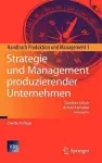 Strategie und Management produzierender Unternehmen cover