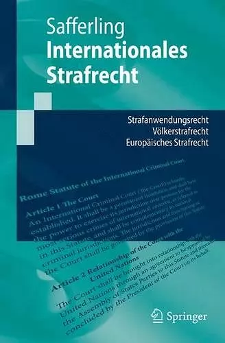 Internationales Strafrecht cover