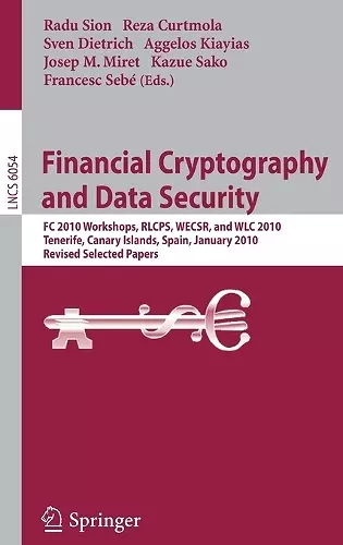 Financial Cryptography and Data Security cover