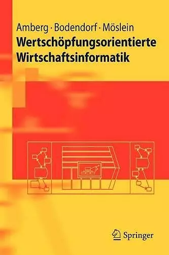 Wertschöpfungsorientierte Wirtschaftsinformatik cover