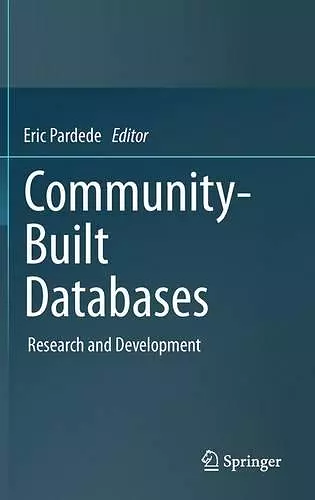 Community-Built Databases cover