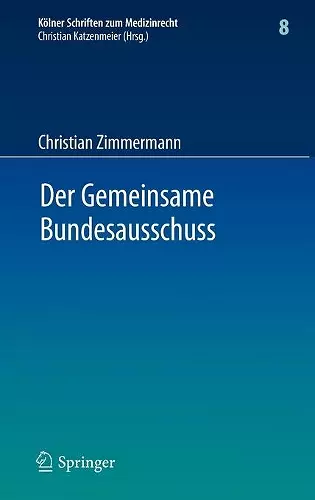Der Gemeinsame Bundesausschuss cover