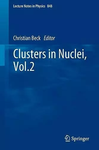 Clusters in Nuclei, Vol.2 cover