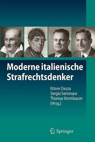 Moderne italienische Strafrechtsdenker cover