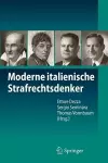 Moderne italienische Strafrechtsdenker cover