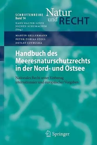 Handbuch des Meeresnaturschutzrechts in der Nord- und Ostsee cover