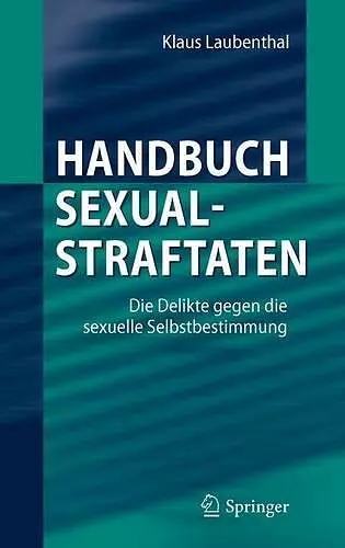 Handbuch Sexualstraftaten cover