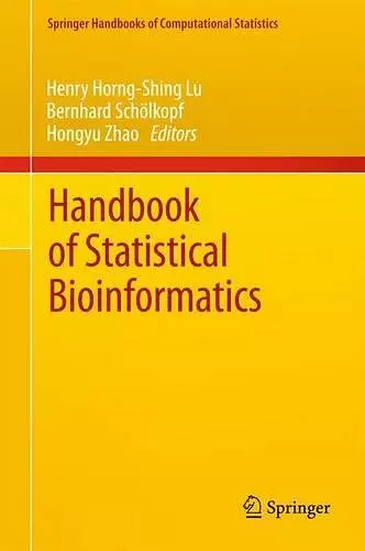 Handbook of Statistical Bioinformatics cover