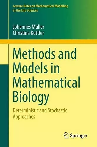 Methods and Models in Mathematical Biology cover