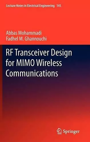 RF Transceiver Design for MIMO Wireless Communications cover