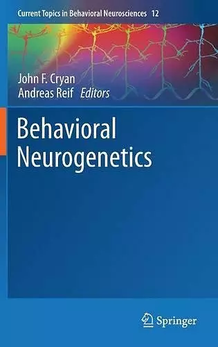 Behavioral Neurogenetics cover