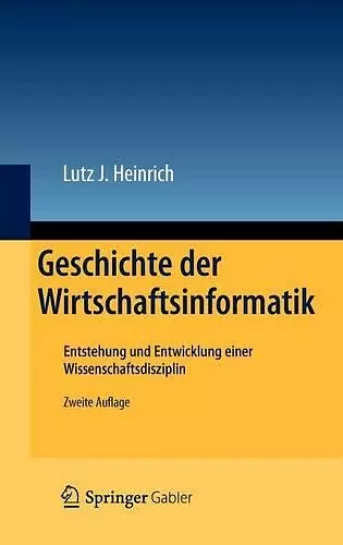 Geschichte der Wirtschaftsinformatik cover