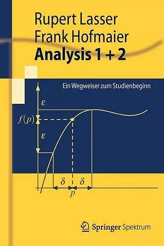 Analysis 1 + 2 cover