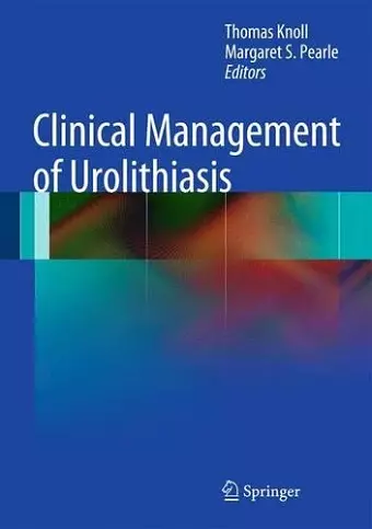 Clinical Management of Urolithiasis cover