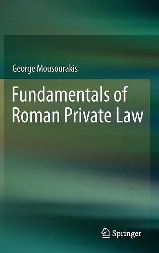 Fundamentals of Roman Private Law cover