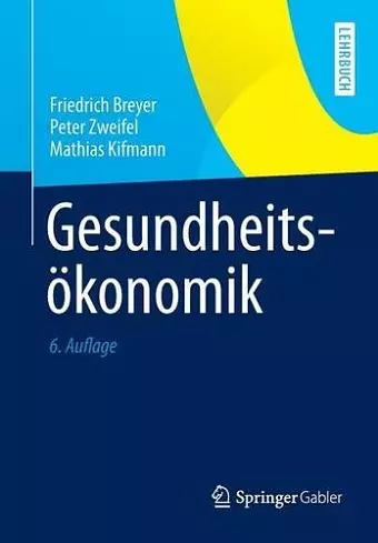 Gesundheitsökonomik cover