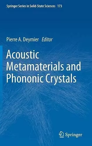 Acoustic Metamaterials and Phononic Crystals cover