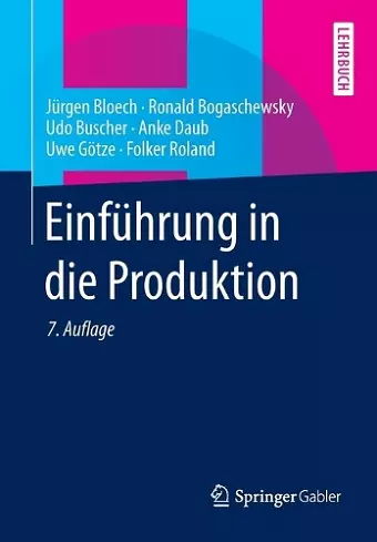 Einführung in die Produktion cover