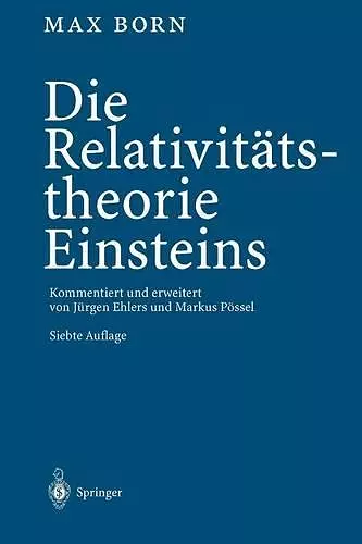 Die Relativitätstheorie Einsteins cover